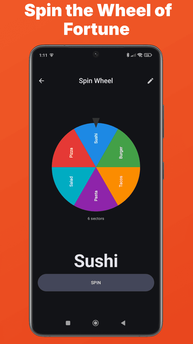 Random list picker